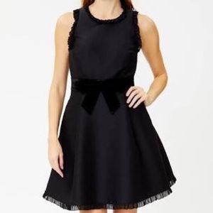 NWOT Kate Spade fit & flare dark navy dress